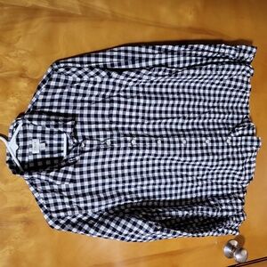 J. Crew Button Down Shirt Blouse. Size XL. Re-Imagined